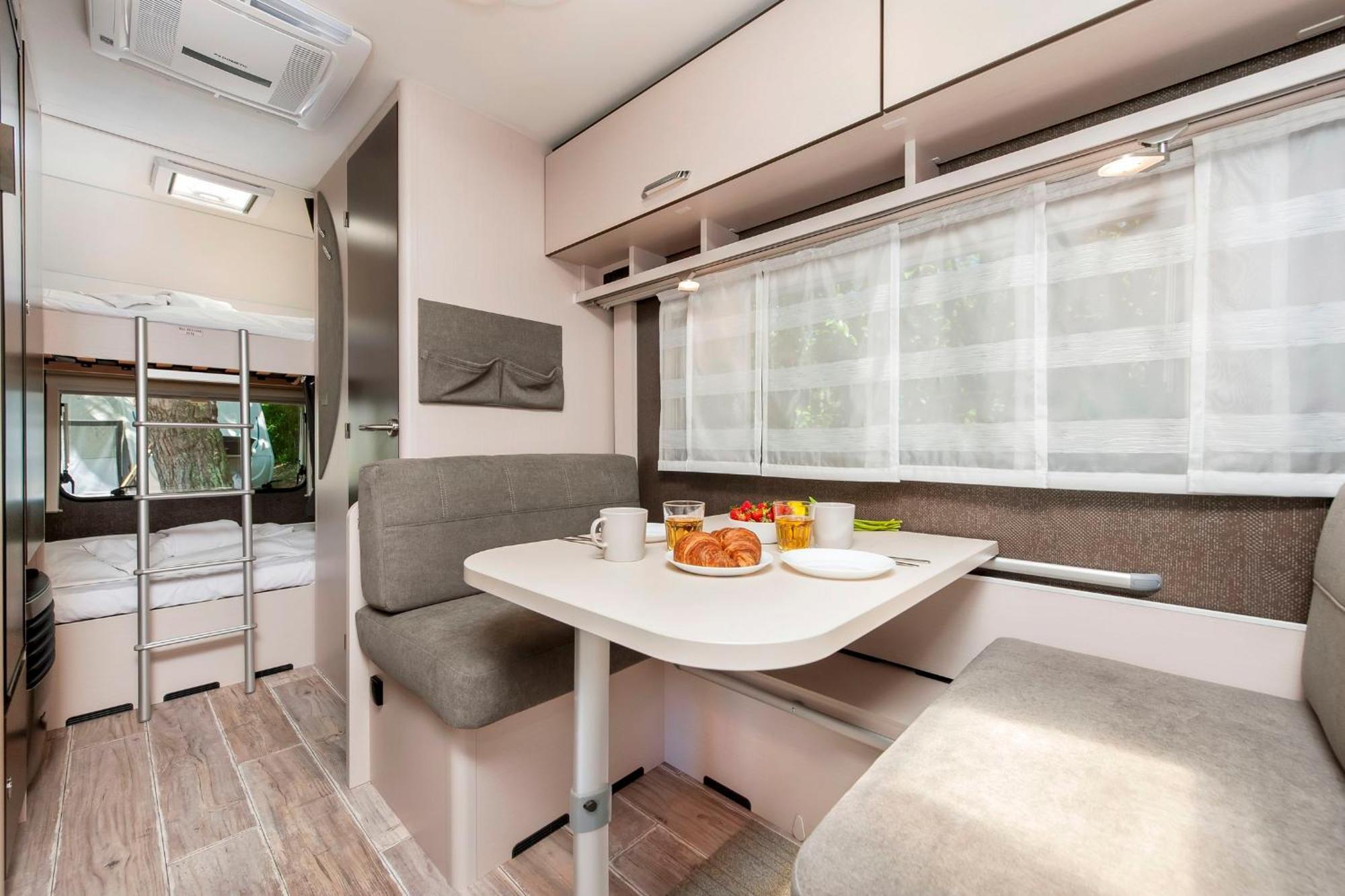 Campsite Bauer Caravan In Fkk Solaris Porec